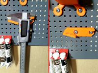 Biltema Pegboard Caliper Holder