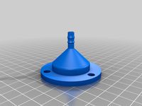 MODIFIED 3DPonics Drip Nozzle 1/8 (5mm) tubing, 3 holes