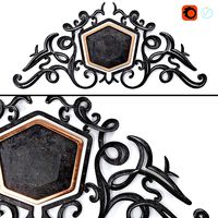 Decor Lepnina Granat