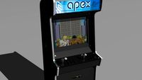 Apex Arcade Machine 3D Model