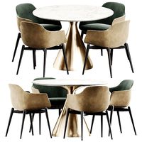 Marelli and West elm Silhouette dining set