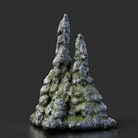 Low poly Stalactite Cave Rock Modular 03C2 2020