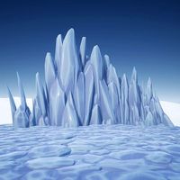 Stylized Ice Formations