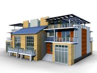 Villa 060 3D Model