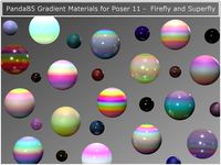 PandaB5 Gradient Materials for Poser