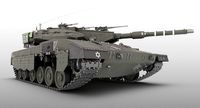 Merkava MBT Mk1 Mk2 Mk3 Mk4 tank