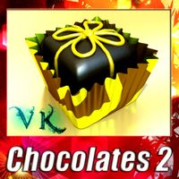 Chocolate Candy 2 High res 3D Model