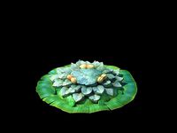 Kapu Buddha Trail Forest Big Lotus Stone Block 02