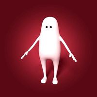 Cartoon Stickman Character