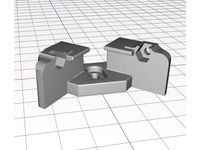 Glass Bed Vise for FlashForge Creator Pro