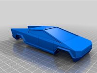 CyberTruck Pinewood Derby