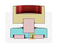 SV01 Damper Foot (Fully Printable)