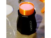 Simple mounting putty adapter for citadel paint handle