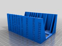 Imperial Assault Card and Token organizer