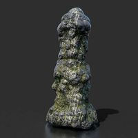 Low poly Stalactite Cave Modular 02B2 2020