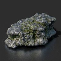 Low poly Stalactite Cave Modular 07B2 2020