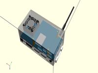 Case for OrangePi Zero Plus2 with NAS extension