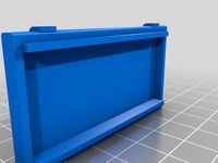 scale 1:10 trunk metal canteen