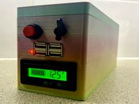 24 Cell 18650 DIY USB Powerbank With Apple Watch & QI Charging (Vruzend Compatible)