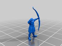 Miniature Medieval Archer
