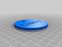 Customizable Dog Tag