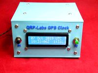 QRP-Labs GPS Clock Case for the supplied small LCD