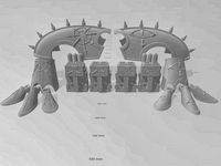 Chaos Bits for Updated Armorcast Wardog Titan