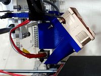 (Nozle & Top layer) 60mm dual cooling braket for prusa i3