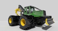 John Deere 640G Skidder