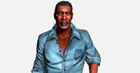 Morgan Freeman Animated