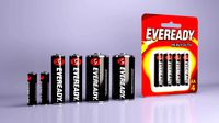 batteries Eveready AA - AAA - C
