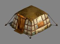 Asakusa - yurts tents