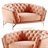 Calia Italia armchair art nouveau