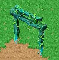 Cartoon sky city - false terrain six - flyover