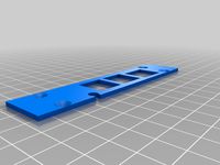 6'' Rack RPi 4 backplate