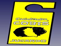 Cartel Cobayas - Guinean pig sign