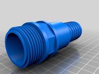 Adapter from container to hose 1 "