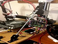 Frame Braces with variable angle and distance for M8 rods