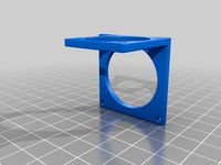 V6 Extruder and 4010 hotend blower fan mount