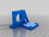 DPX Direct drive extruder and stepper mount (Hieha and Dmscreate)