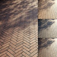 Clinker paving slabs Type