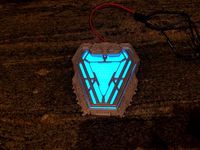 Iron Man Mark 50 arc reactor (Punished Props remix)