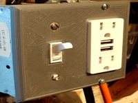 Lightswitch and outlet cover plate
