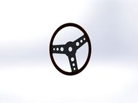 1:10 Scale Steering Wheel