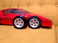 KYOSHO FERRARI F40 WHEELS AND TIRES