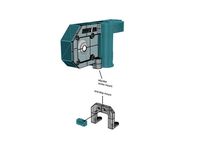 Anet A8 variable X stepper cover with adjustable end-stop