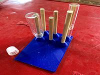 Drying Rack for Cuvettes