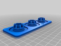 Bosch IXO Auxiliary Head Tool Holder - Wall Mount with holes