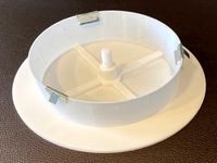 Air Vent - Adjustable [DN125 & Customizable OpenSCAD]