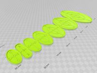 Wargaming Oval Bases